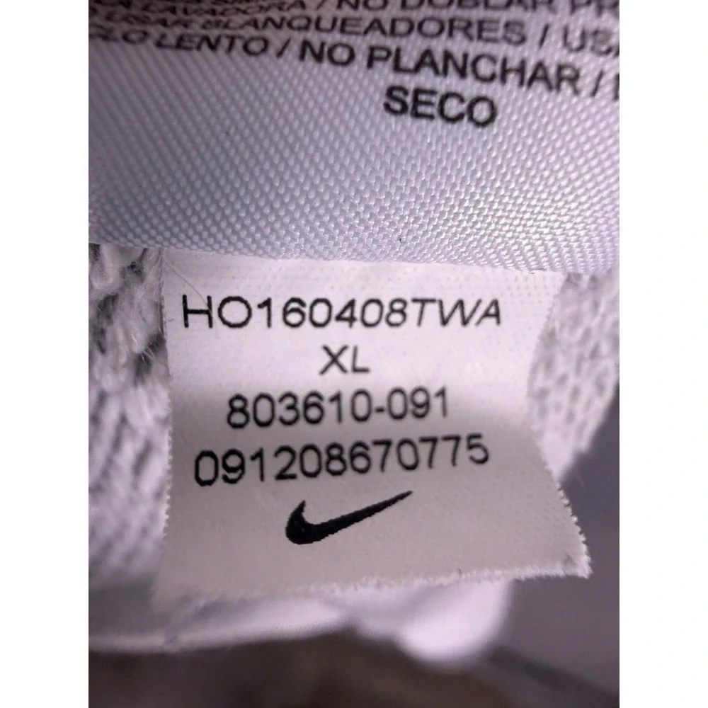 Nike Womens XL Sportswear Modern Poncho 1/2 Zip Hoodie Box Logo 803610-091 Read!